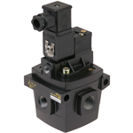 3/2 NC NO Poppet Valve Solenoid Operated G 3/8 to G 1.1/2 Tapped Body